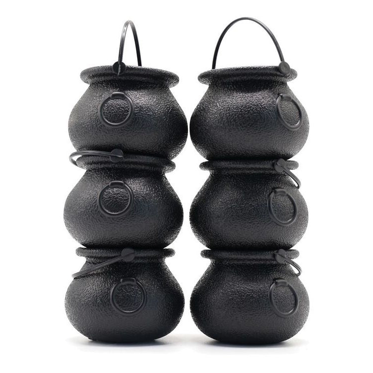 Mini Cauldron Treat Buckets 6pk