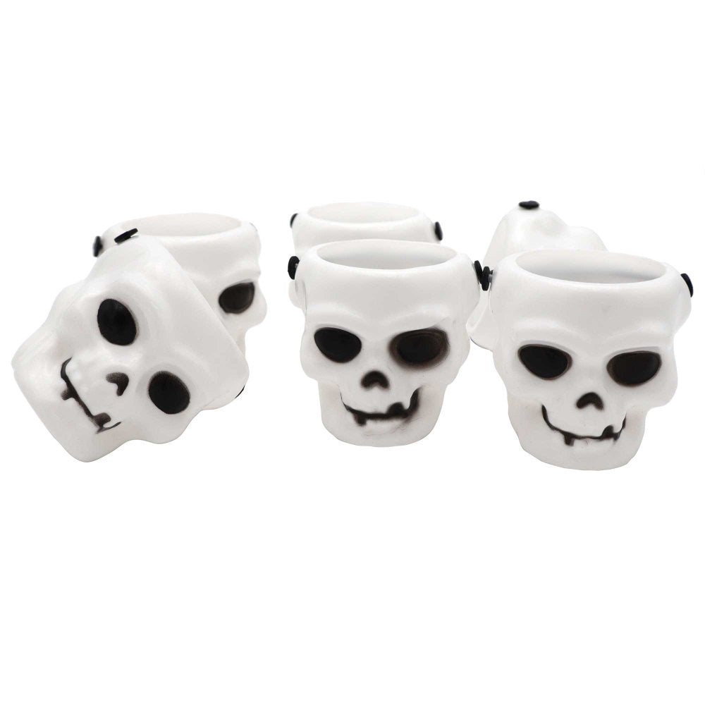 Mini Skulls Treat Buckets 6pk