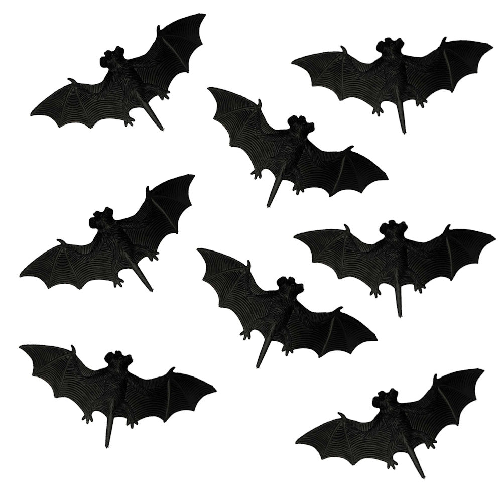 Fright Night Mini Bats 6pk