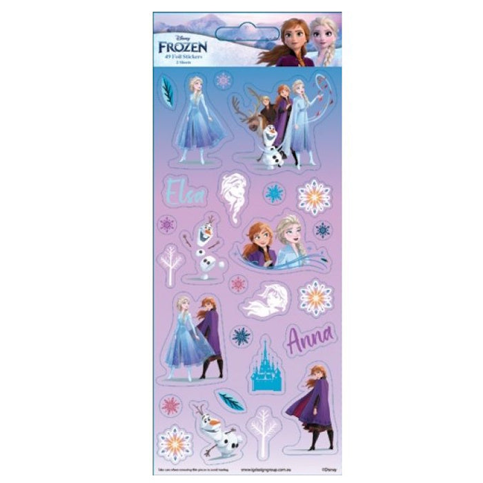 Frozen Foil Stickers