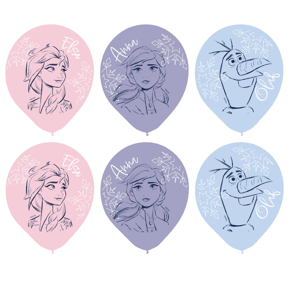 Frozen Balloons 6pk