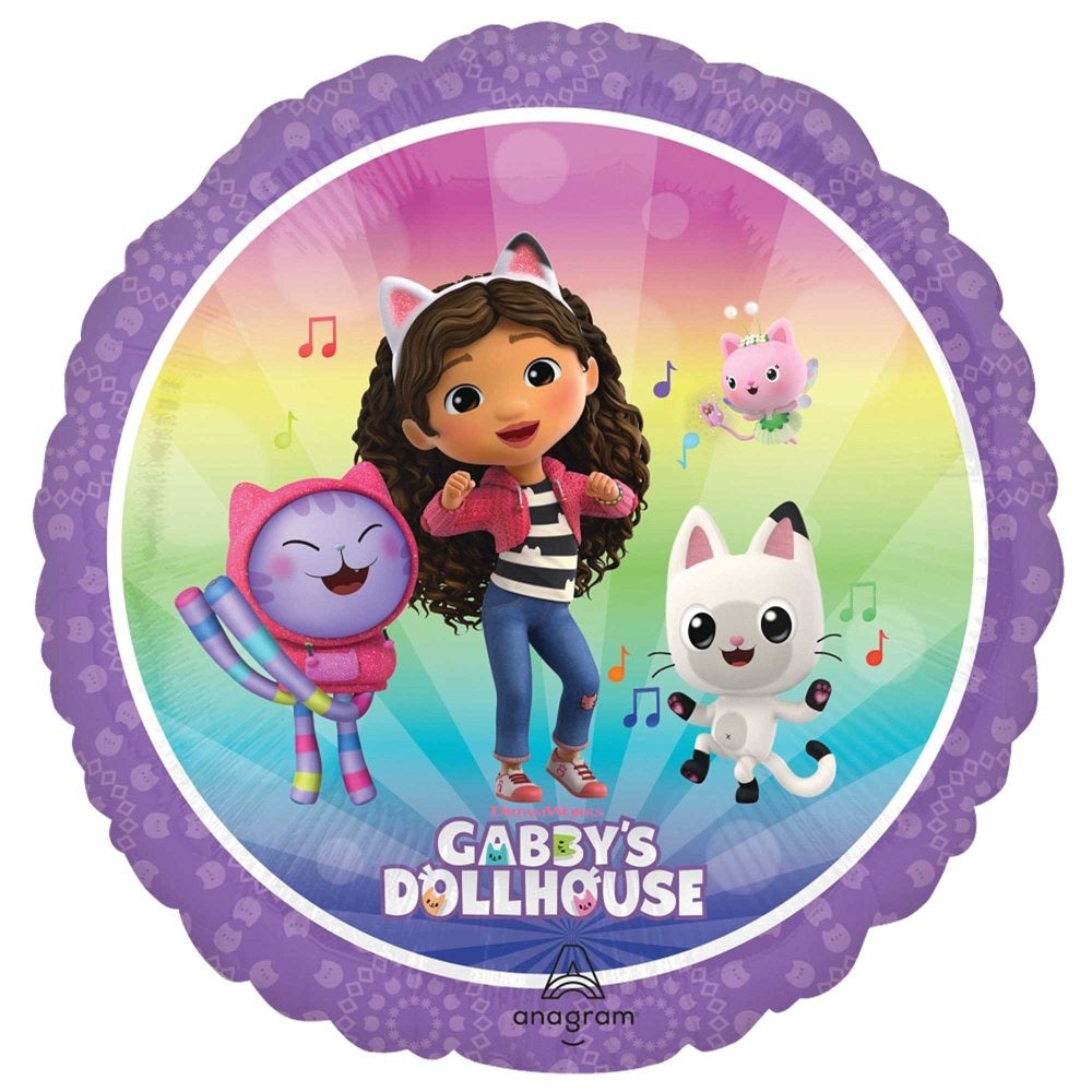 Gabby's Dollhouse Double-Sided Foil Balloon