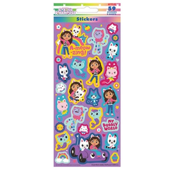 Gabby's Dollhouse Sticker Sheet