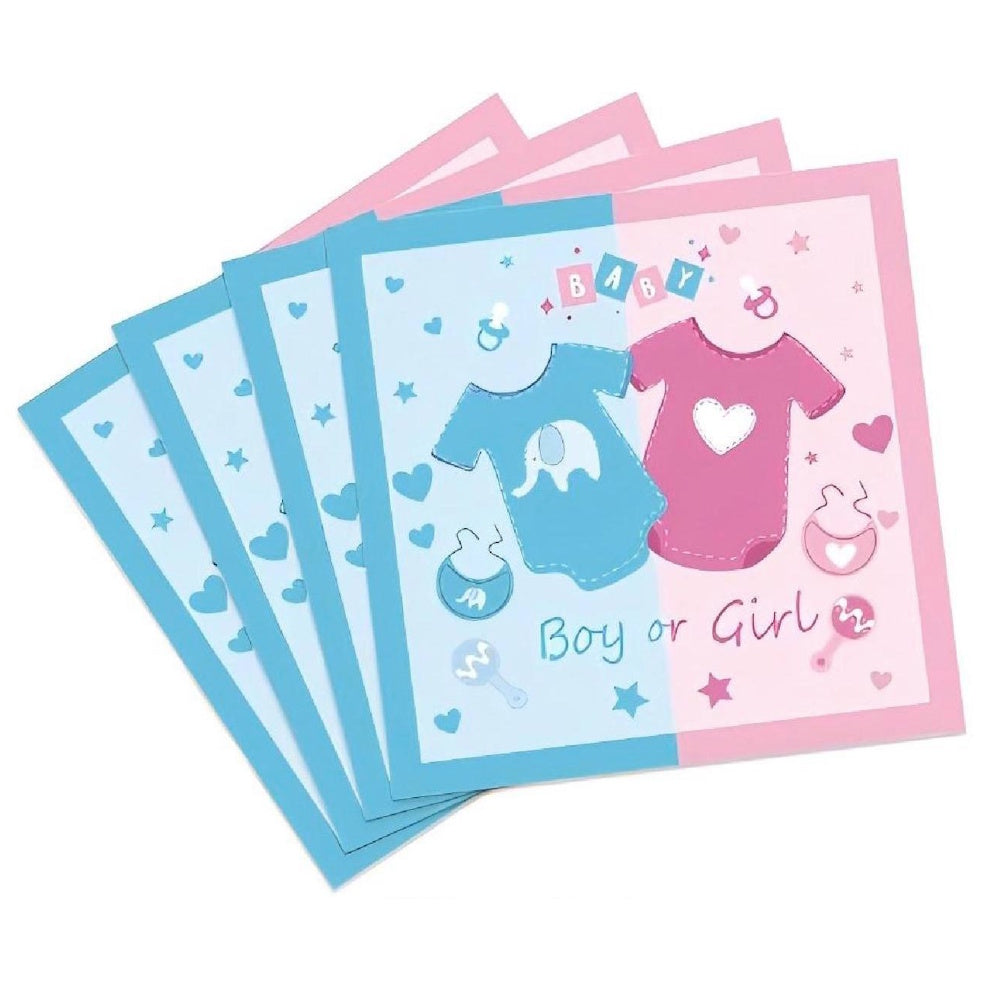 Value Gender Reveal Napkins 20pk