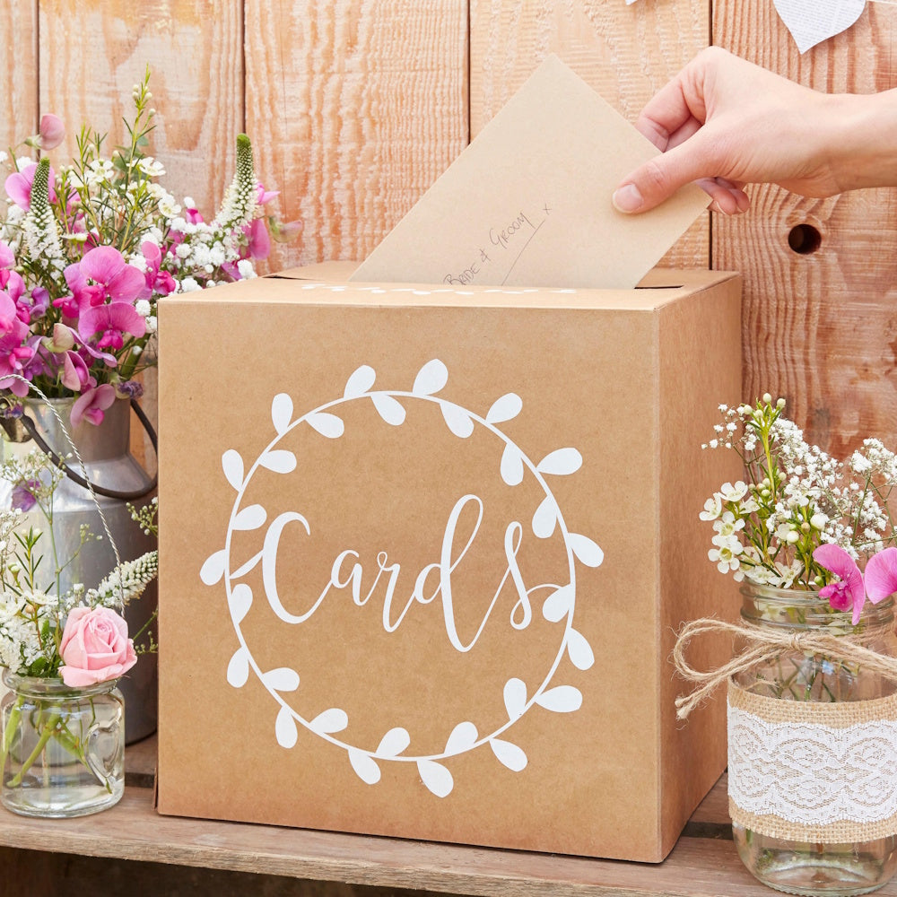 Rustic Country Wedding Card Post Box