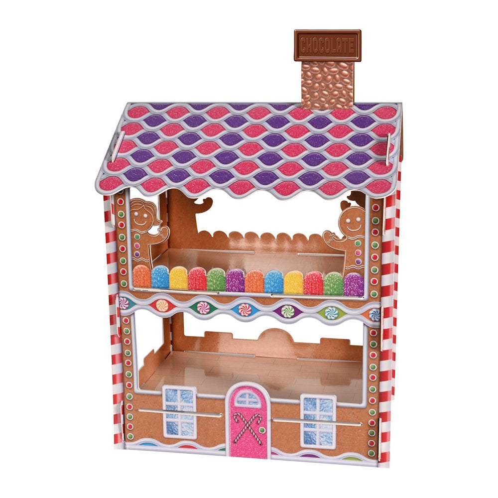 Gingerbread House Christmas Treat Stand