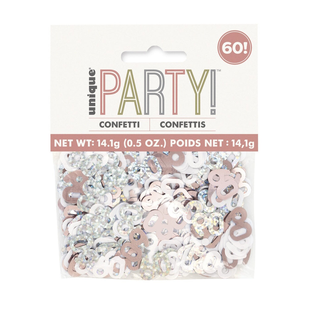 Rose Gold Metallic Confetti Scatters - 60