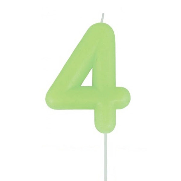 Glow in the Dark Candle - Number 4
