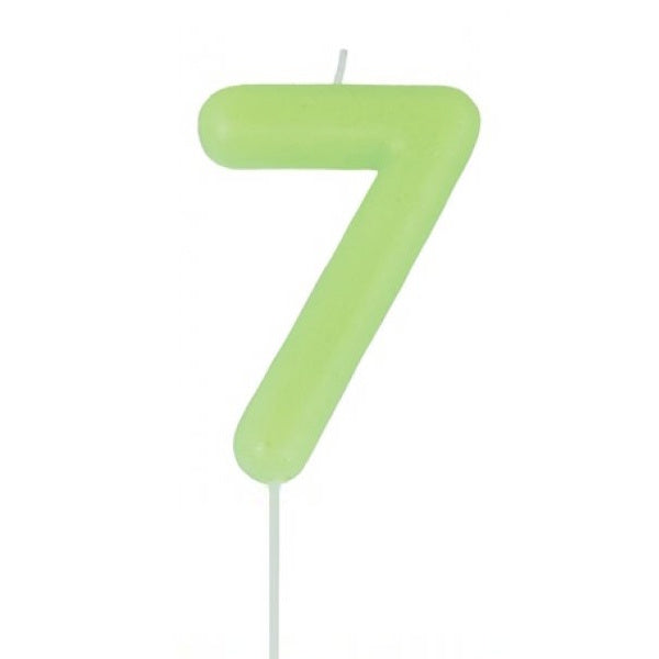 Glow in the Dark Candle - Number 7