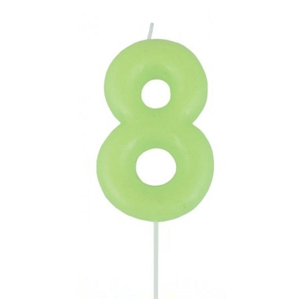 Glow in the Dark Candle - Number 8