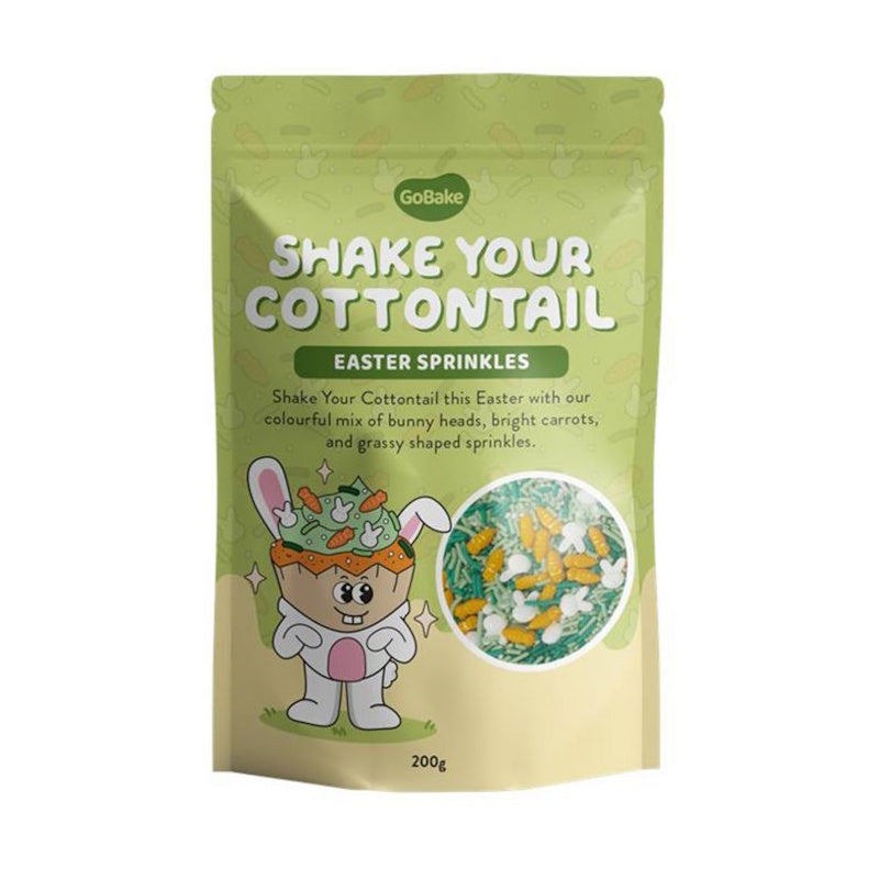 GoBake Easter Sprinkles - Shake Your Cottontail