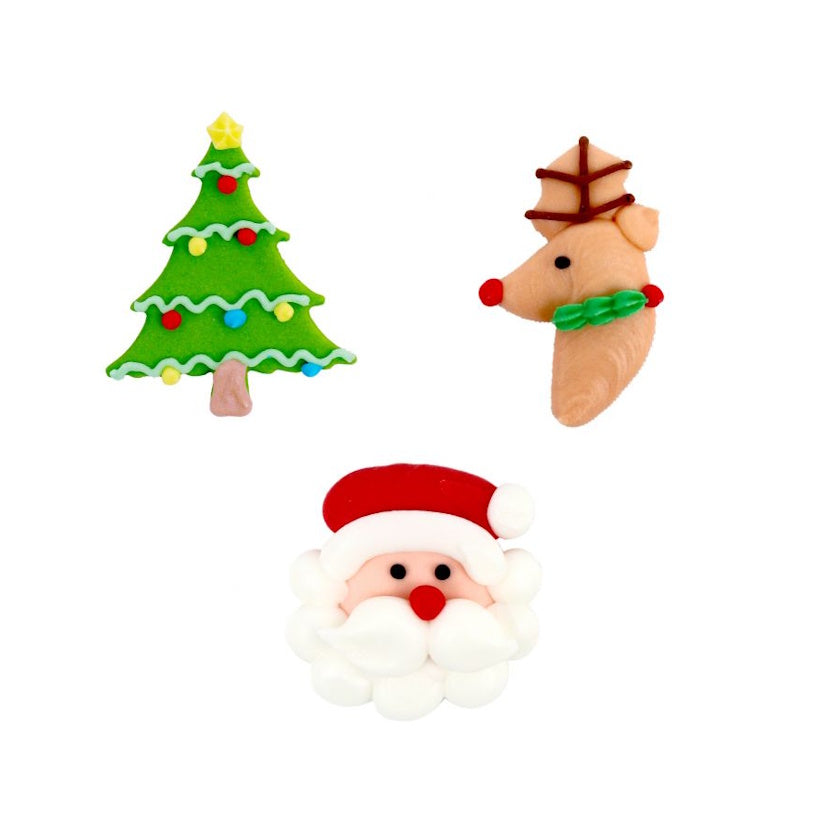 GoBake Icing Decorations - Merry Mates 6pk