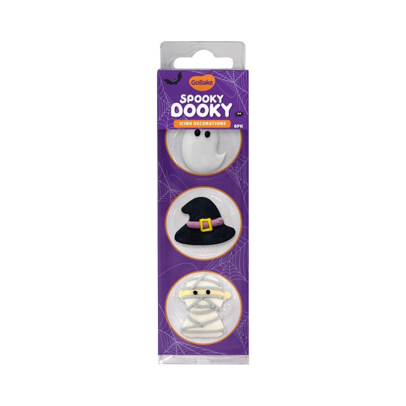 GoBake Icing Decorations - Spooky Dooky 6pk