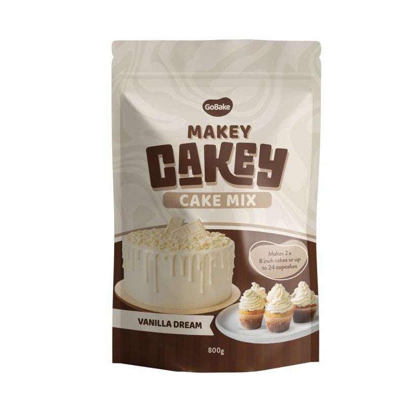 GoBake Makey Cakey Cake Mix - Vanilla Dream