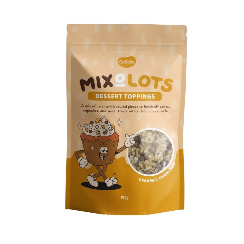 GoBake Mix O Lots Dessert Toppings - Caramel Overload