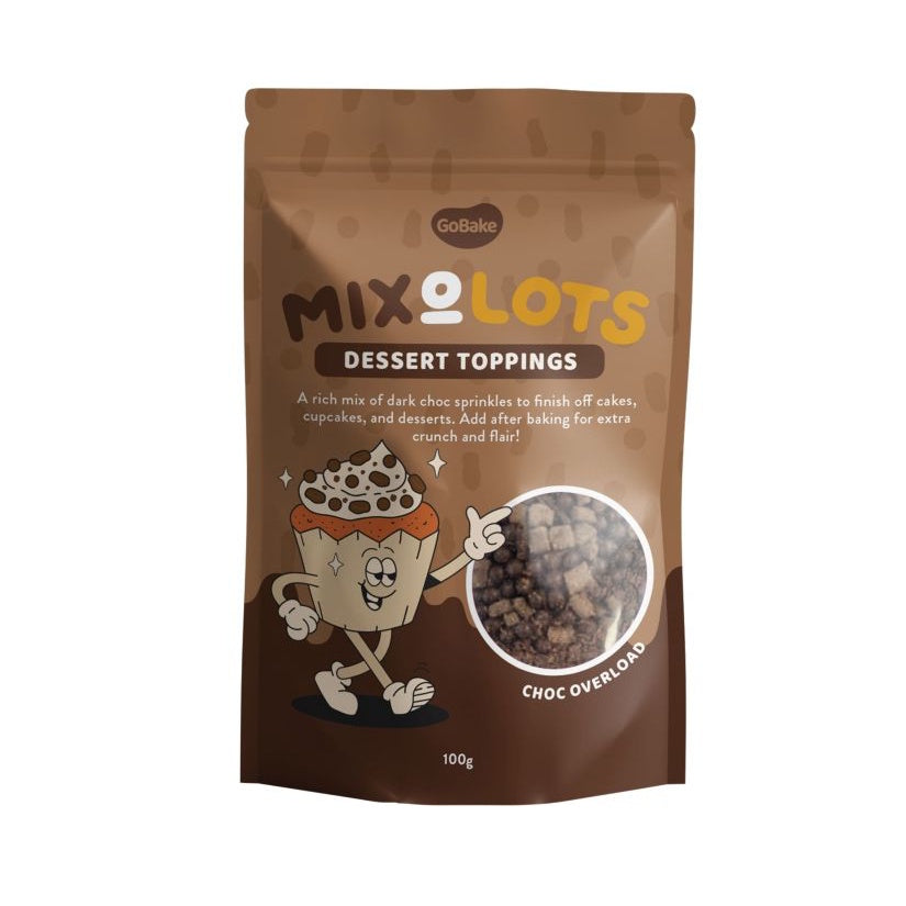 GoBake Mix O Lots Dessert Toppings - Choc Overload