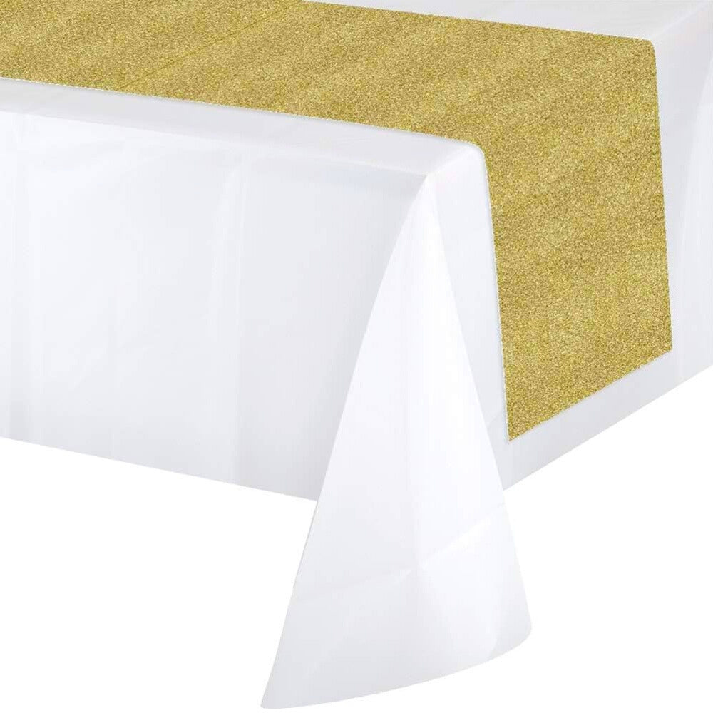 Gold Glitter Table Runner