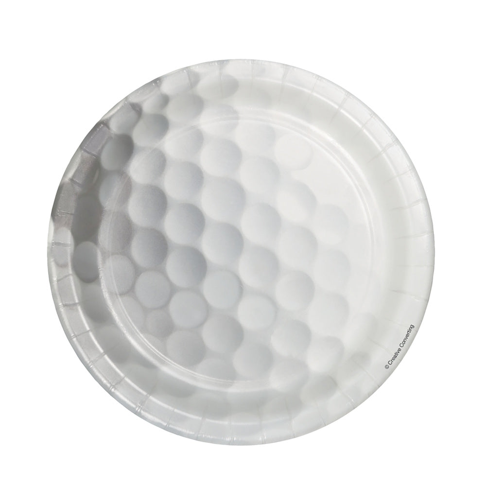 Golf Fanatic Lunch Plates 8pk