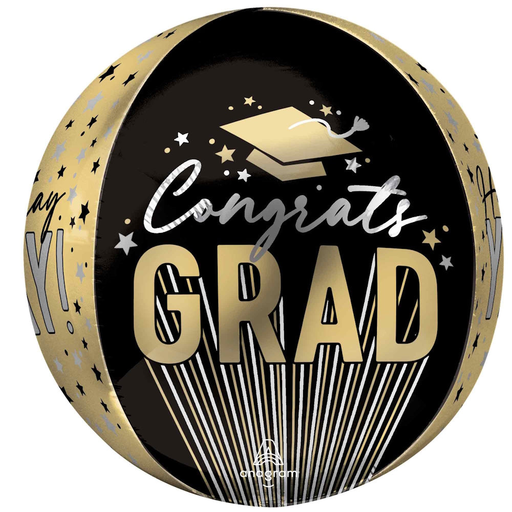 Congrats Grad Orbz Balloon