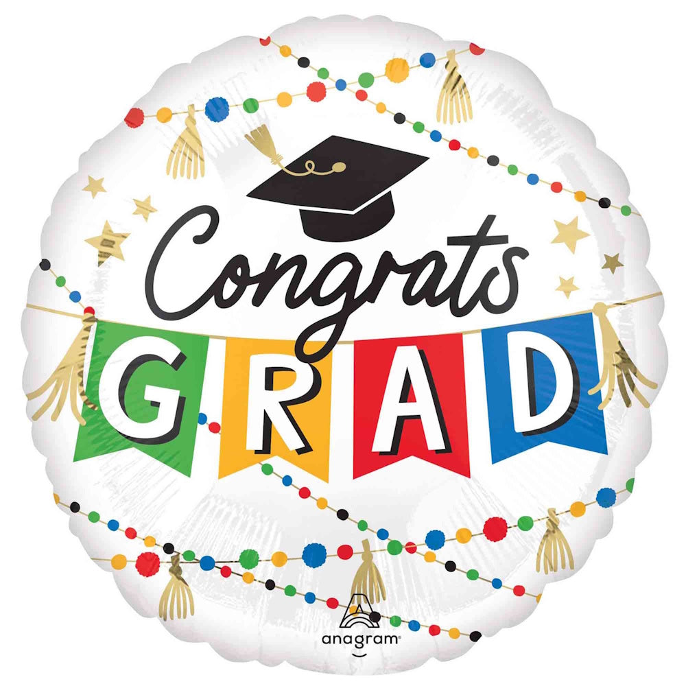 Grad Party Foil Balloon