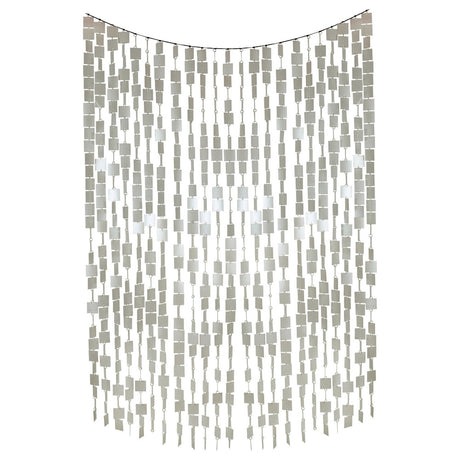 Happy Bowday Pearlised Sequin Hanging Backdrop