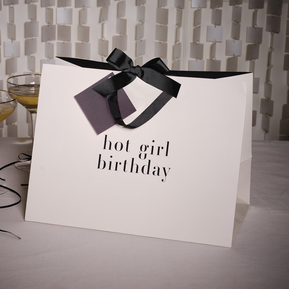 Happy Bowday Hot Girl Birthday Gift Bag