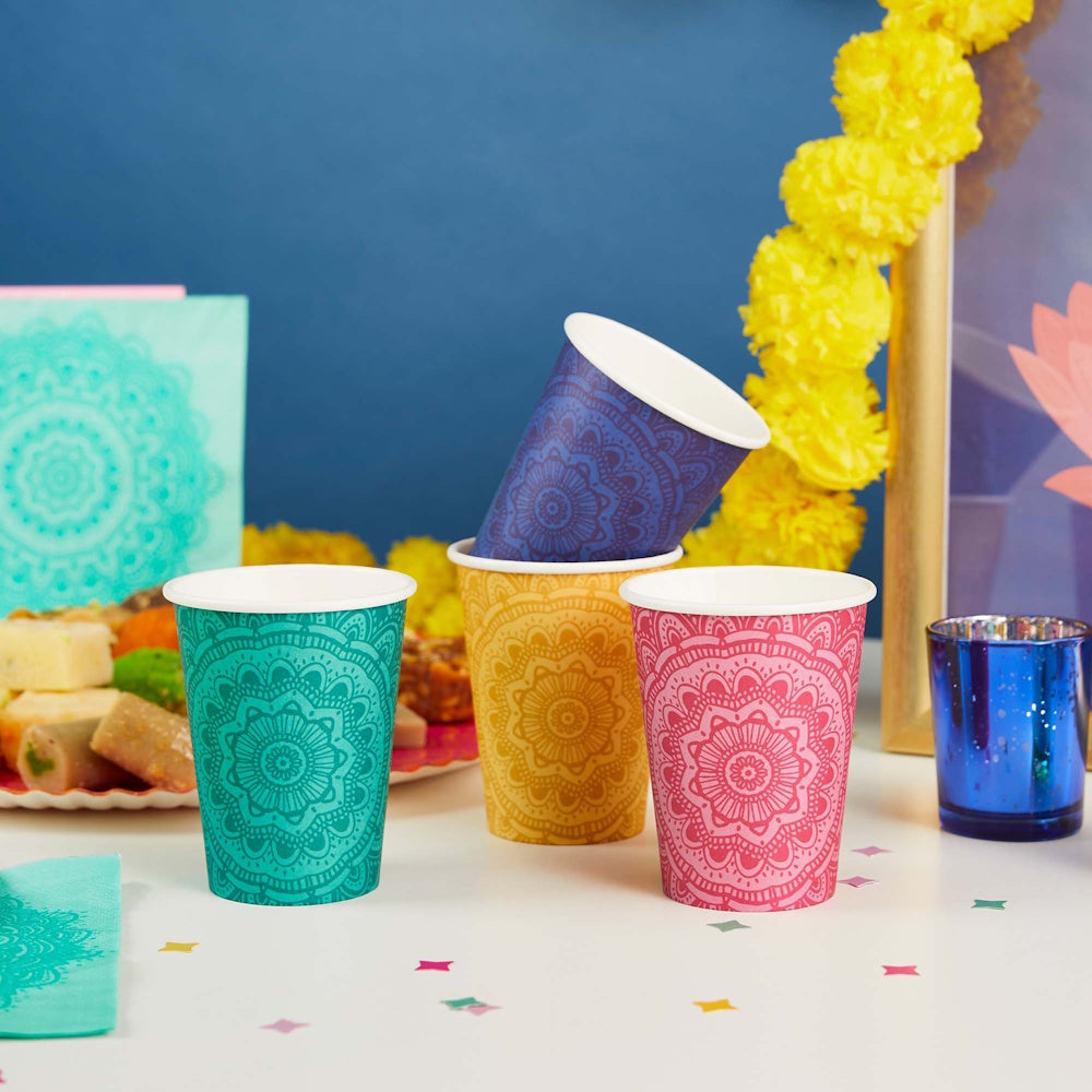 Happy Diwali Cups 8pk