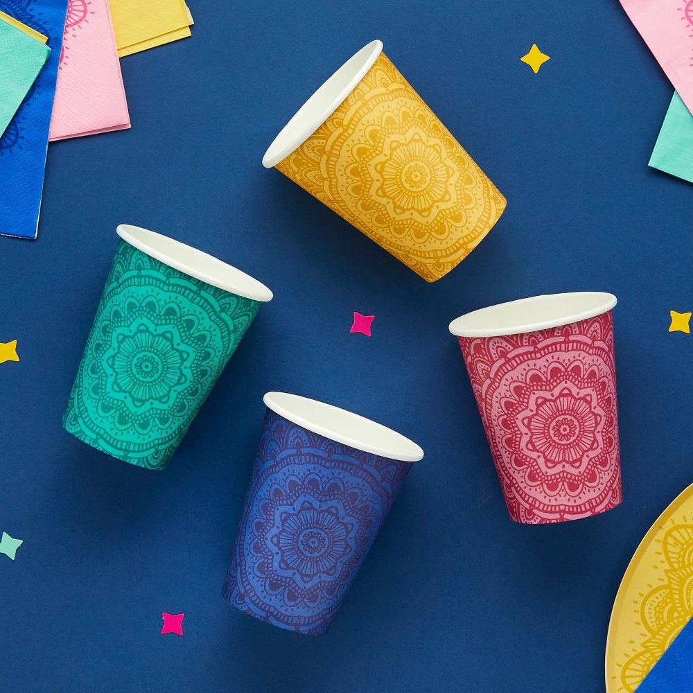 Happy Diwali Cups 8pk
