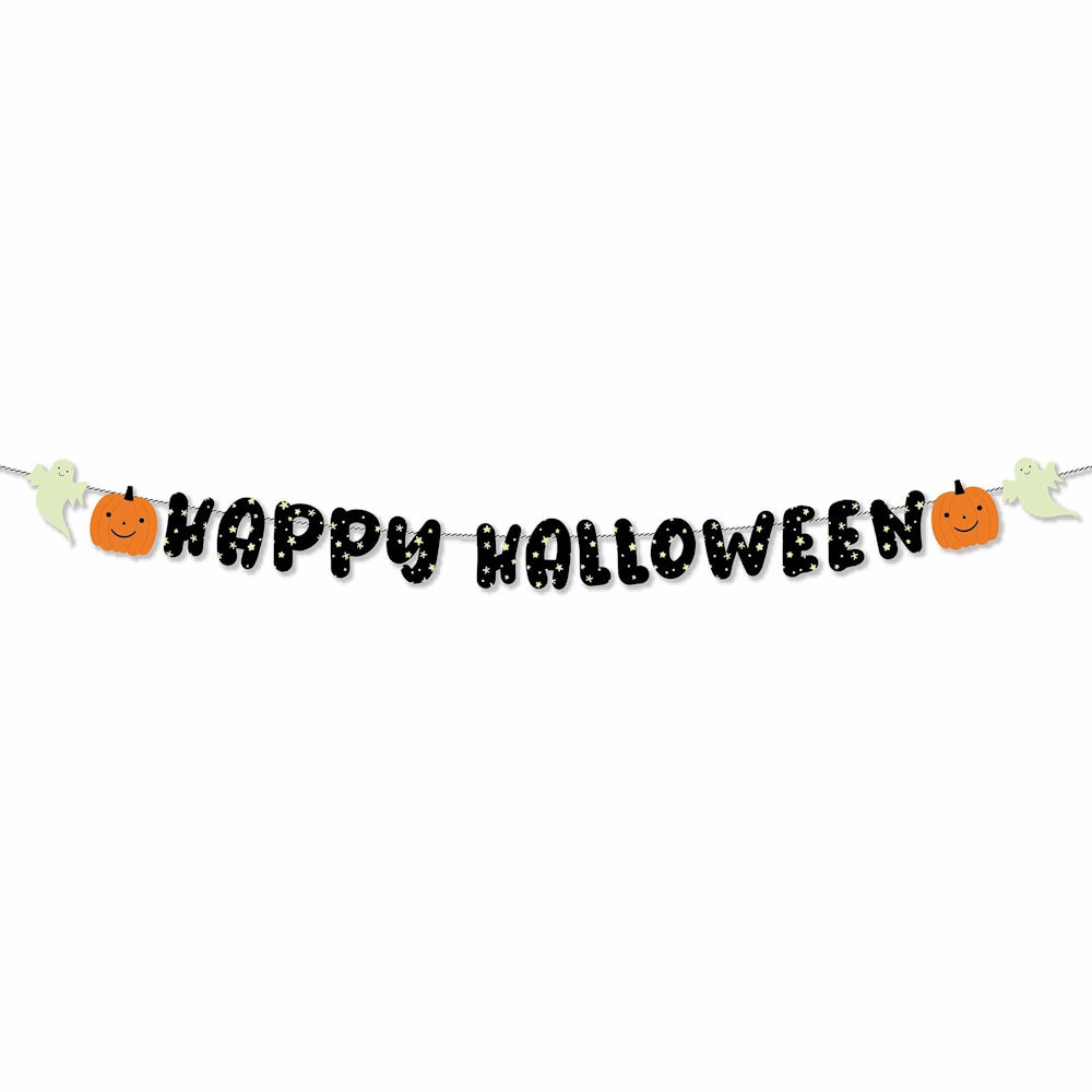 Happy Halloween Glow-in-the-Dark Garland