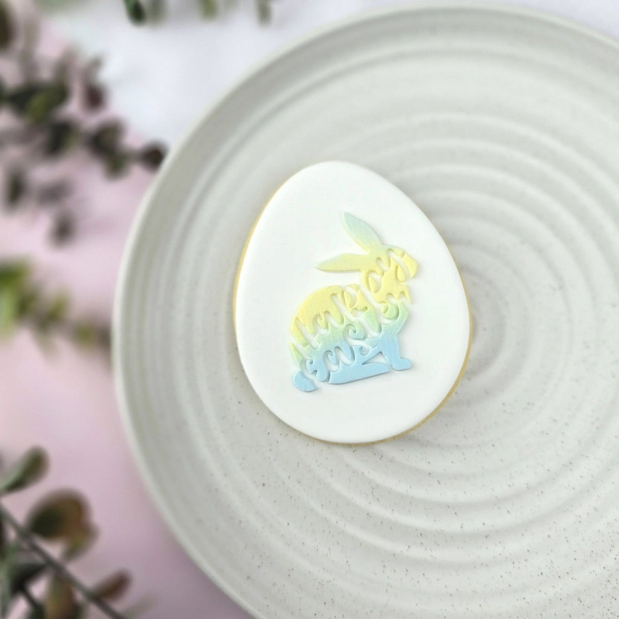 Happy Easter Bunny Debosser