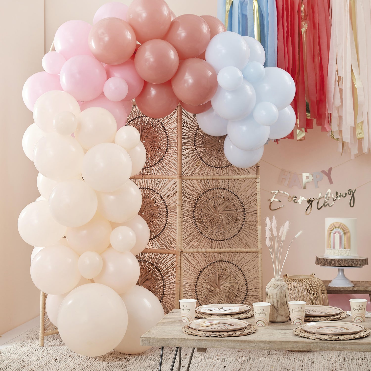Happy Everything Balloon Arch