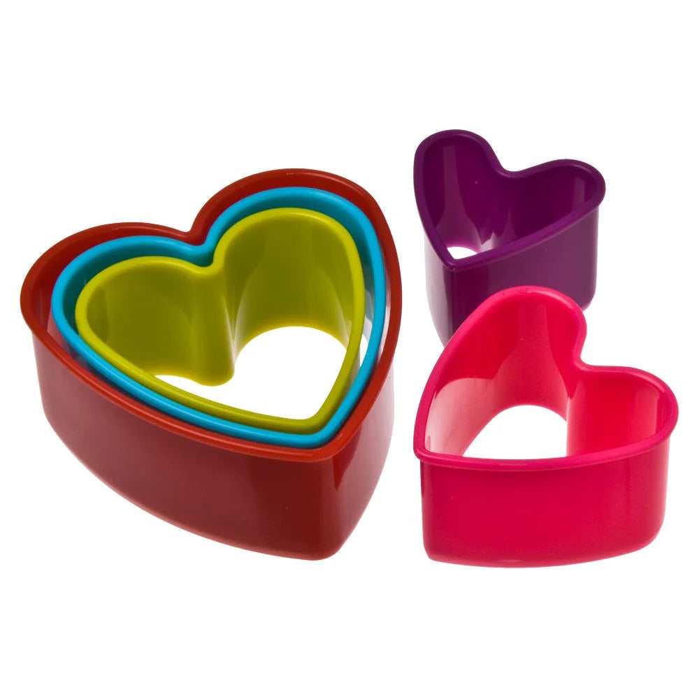 Heart Cookie Cutters 5pce Set