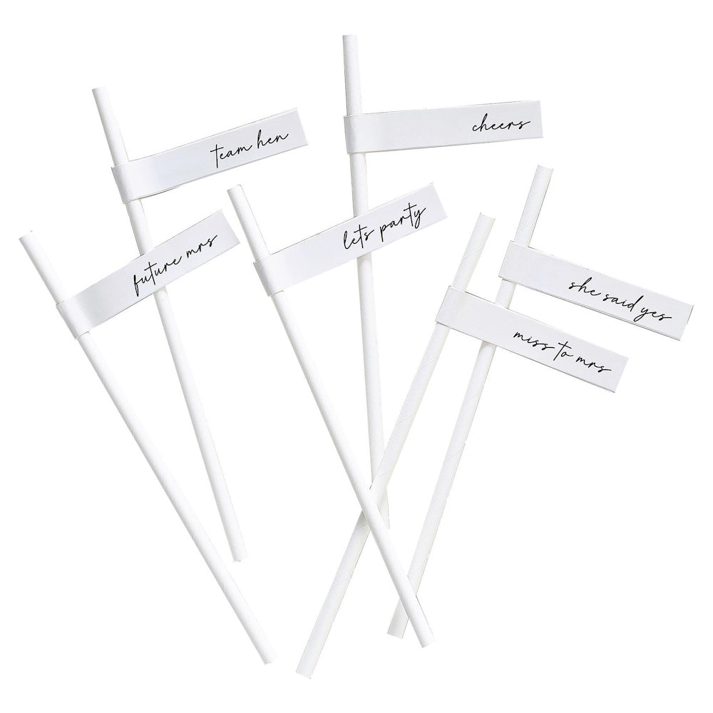 Hen Party Straws 16pk