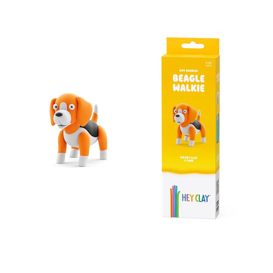 Hey Clay Dog Buddies - Beagle Walkie