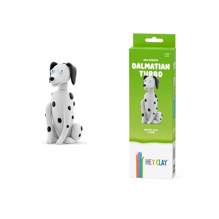 Hey Clay Dog Buddies - Dalmatian Turbo