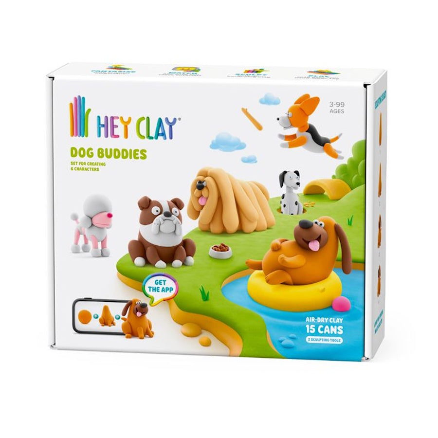Hey Clay - Dog Buddies (15 Cans)