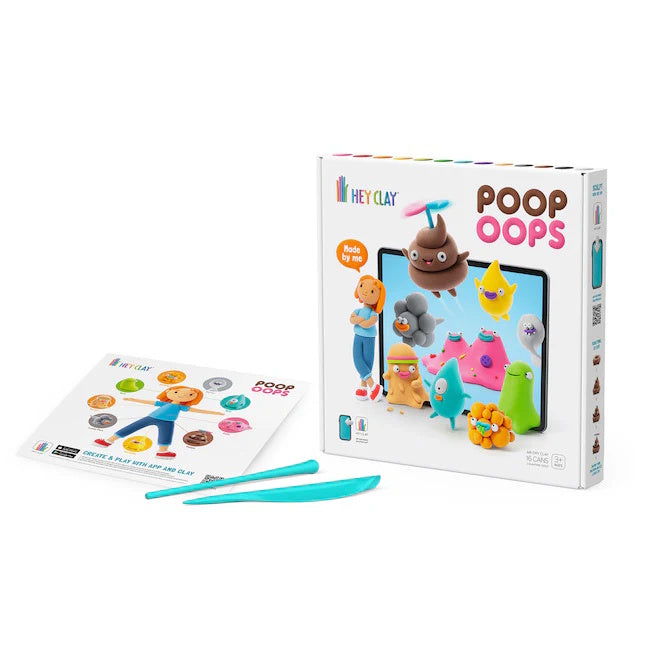 Hey Clay - Poop Oops Set (16 Cans)