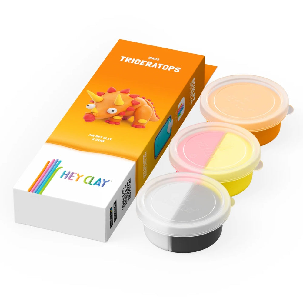 Hey Clay - Triceratops (3 Cans)