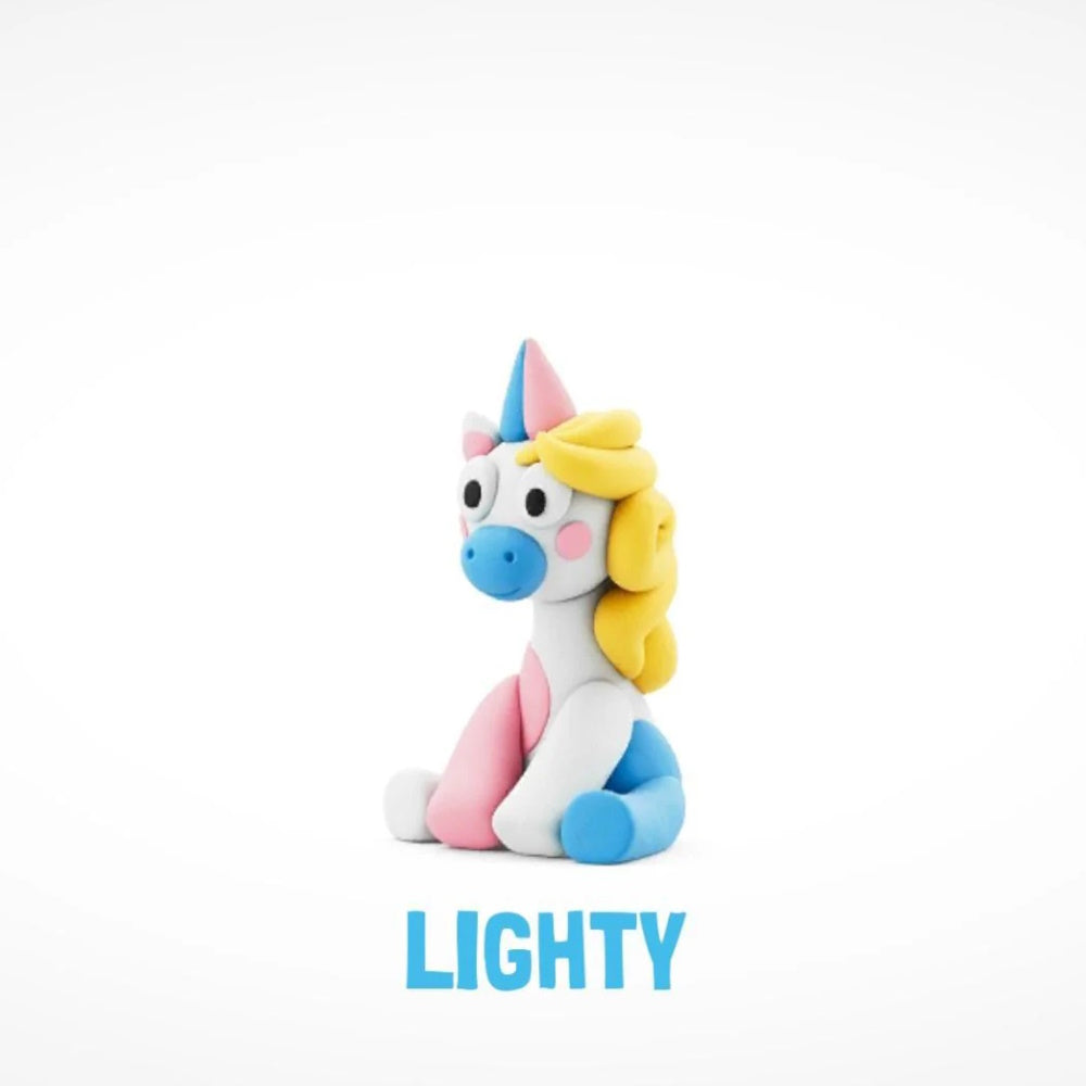Hey Clay Rainbow Unicorn - Lighty