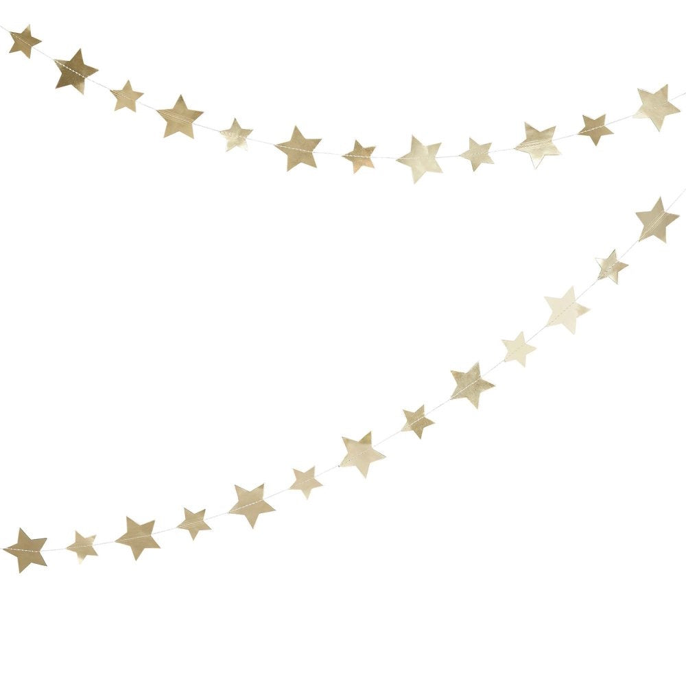 Gold Star Garland