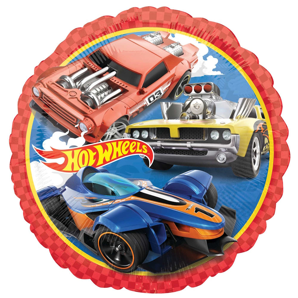 Hot Wheels Foil Balloon