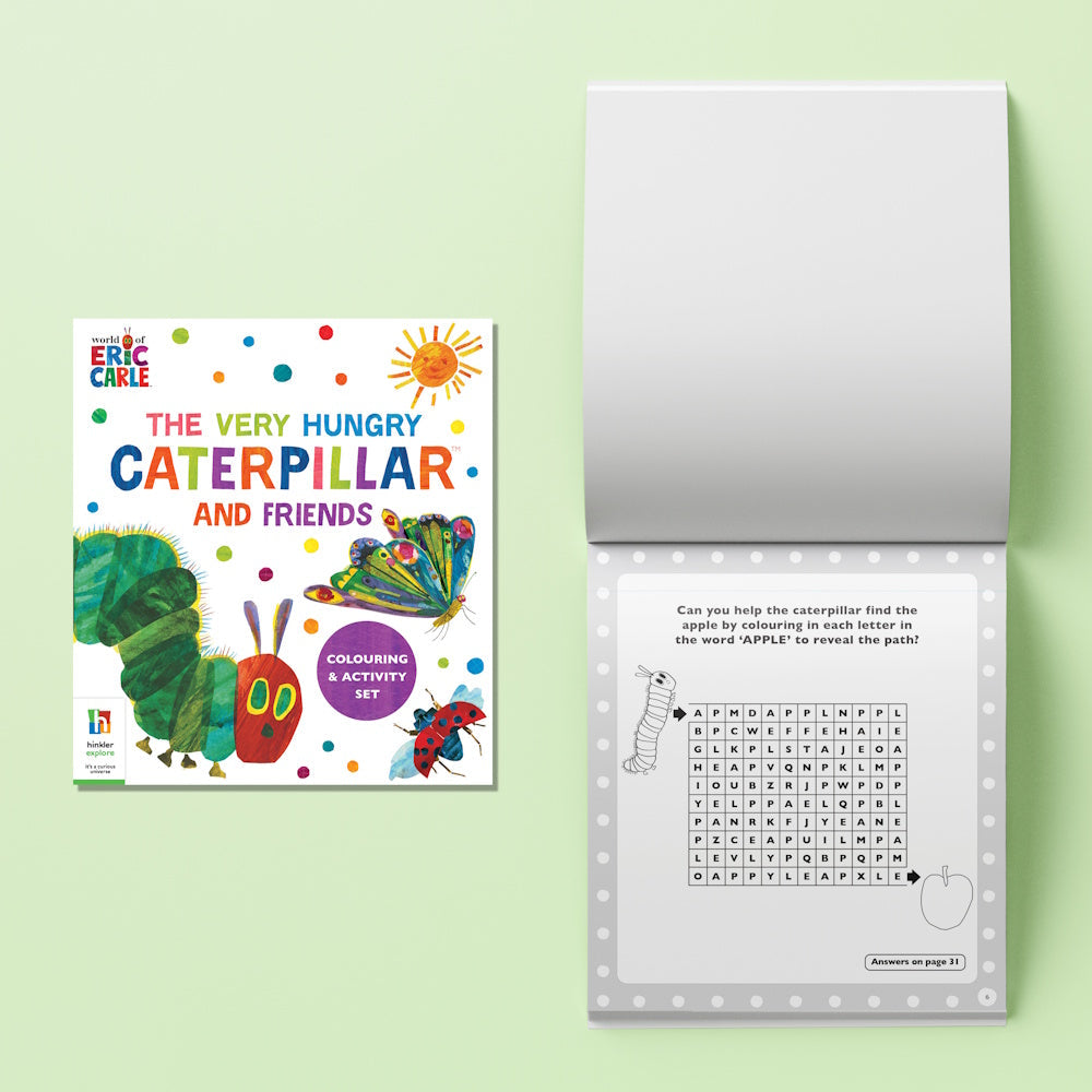 The Very Hungry Caterpillar Colouring & Activity Set