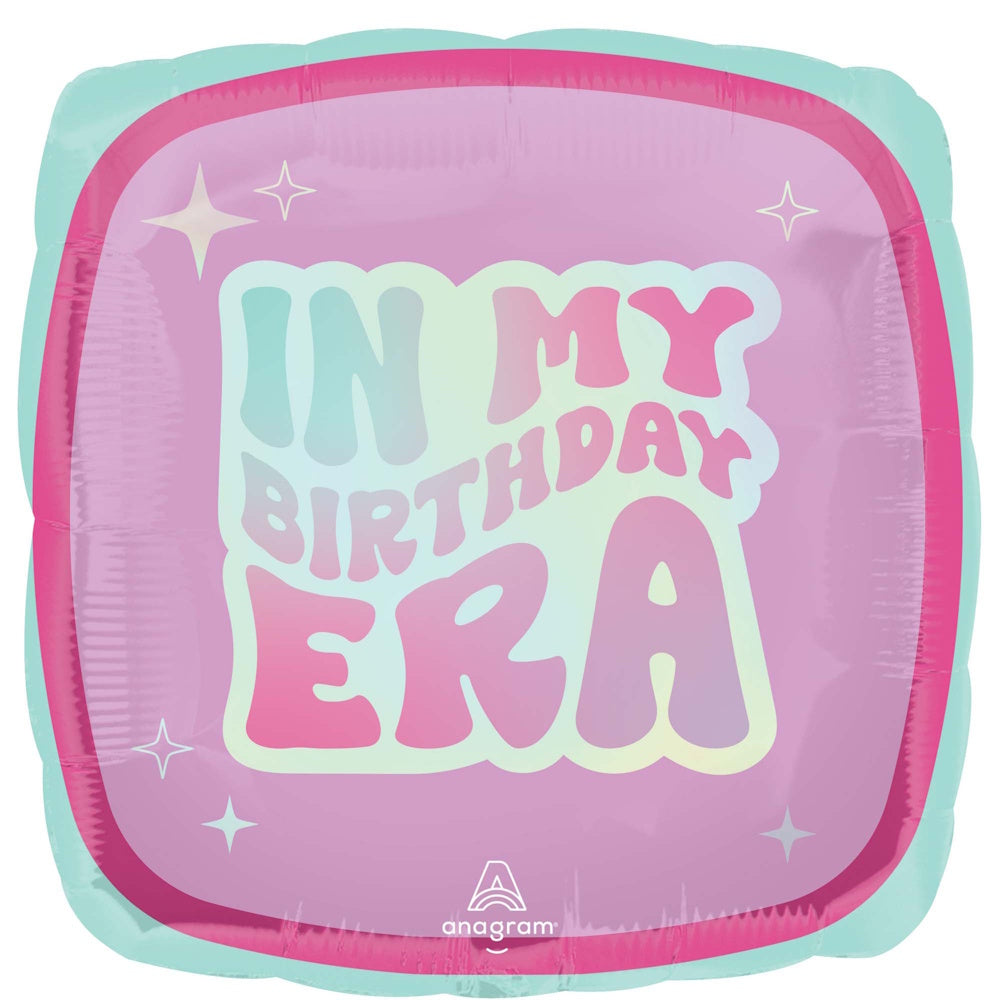 In My Birthday Era Foil Balloon