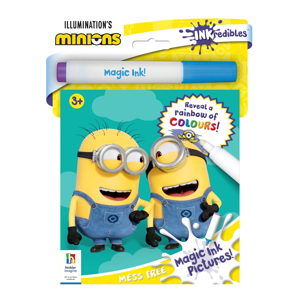 Inkredibles Magic Ink Pictures - Minons