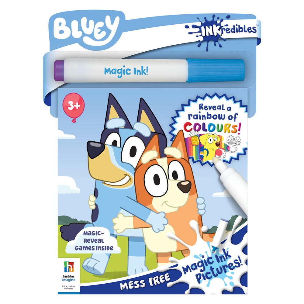 Inkredibles Magic Ink Pictures - Bluey