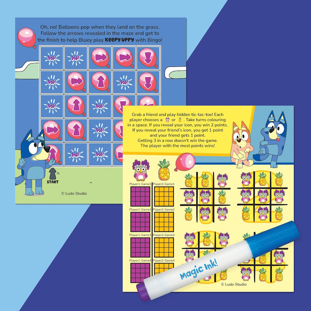 Inkredibles Magic Ink Pictures - Bluey