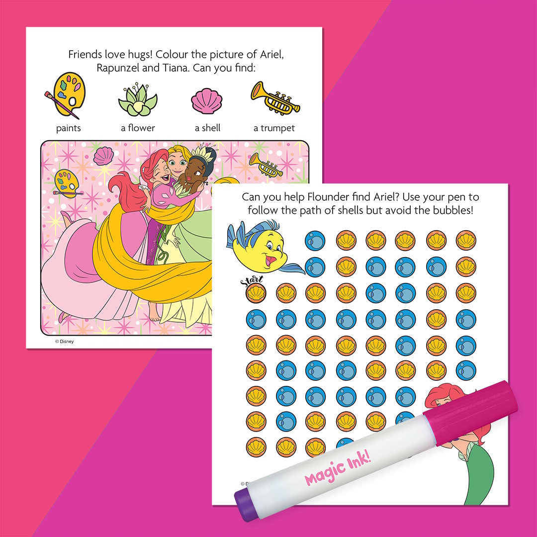 Inkredibles Magic Ink Pictures - Disney Princess