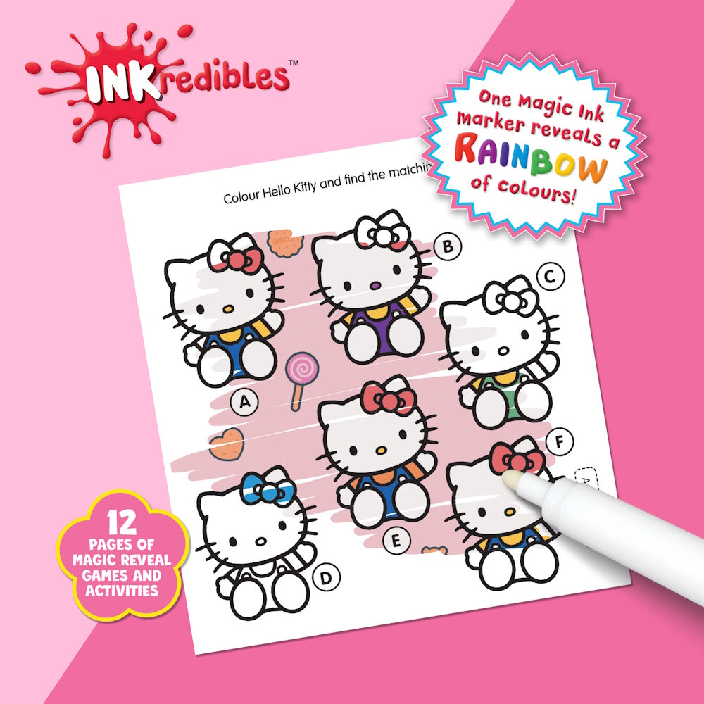 Inkredibles Magic Ink Pictures - Hello Kitty