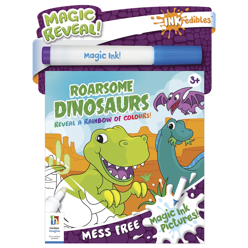 Inkredibles Magic Ink Pictures - Roarsome Dinosaurs
