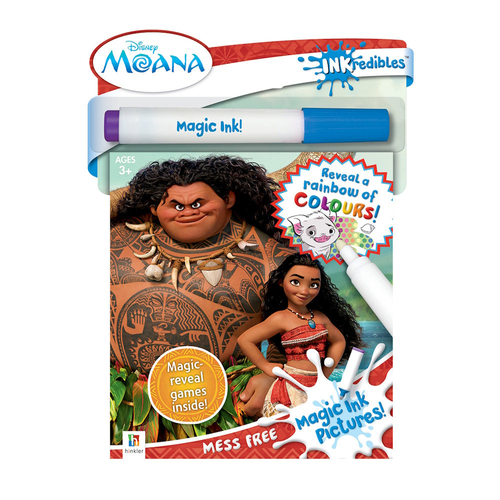 Inkredibles Magic Ink Pictures - Moana